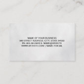 Kaffeetasse | Barista Visitenkarte (Rückseite)