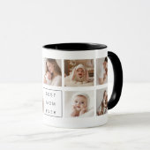 Kaffeetasse | Benutzerdefinierte Fotocollage Beste (VorderseiteRechts)