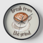 Kaffeetasse BFTG Uhr (Vorderseite)