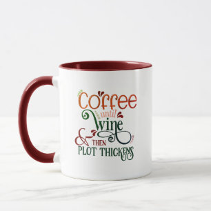 Kaffeetasse bis Weintasse - Dann wird die Handlung