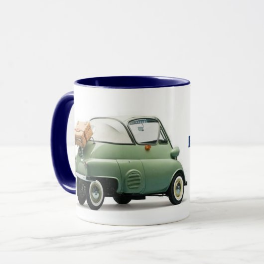 Kaffeetasse BMWs Isetta (Vorderseite Links)