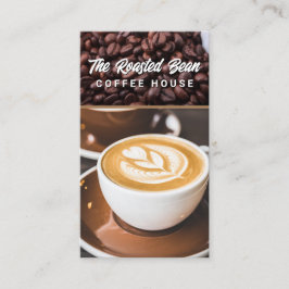 Kaffeetasse | Bohnen | Barista Visitenkarte