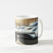 Kaffeetasse Born to Ride / Geschenk für Motorradfa (VorderseiteRechts)