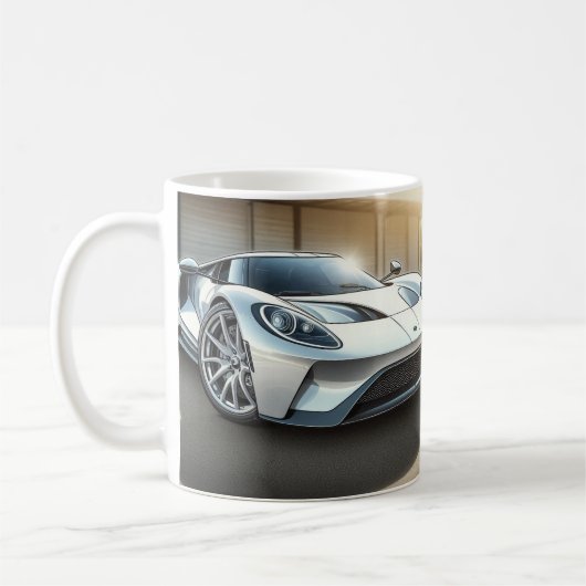 Kaffeetasse Born to Ride / Geschenk für Motorradfa (Links)