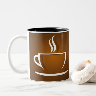 Kaffeetasse braune Tasse.