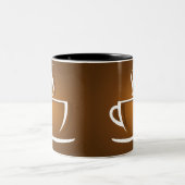 Kaffeetasse braune Tasse. (Mittel)