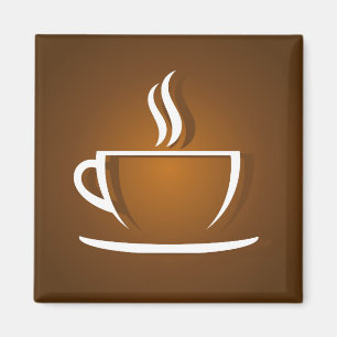Kaffeetasse brauner Magnet