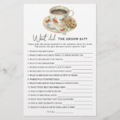 Kaffeetasse Brautparty Was hat der Bräutigam gesag (Vorderseite)