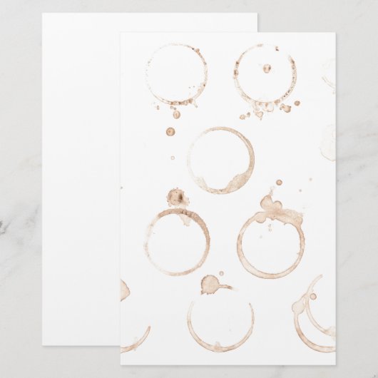 Kaffeetasse Briefpapier (Vorne/Hinten)