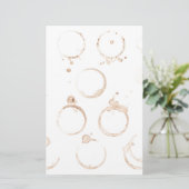 Kaffeetasse Briefpapier (Stehend Vorderseite)