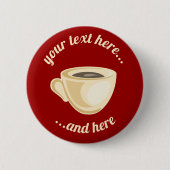 Kaffeetasse Button (Vorderseite)