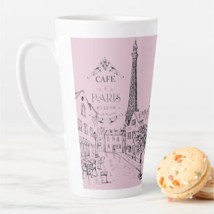 Kaffeetasse Cafe Paris Latte Milchtasse
