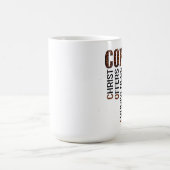 KAFFEETASSE Christus bietet Verzeihen für jeder an (Mittel)