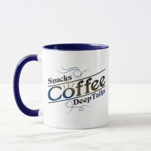 Kaffeetasse 'Deep Talk' für Kaffeeliebhaber