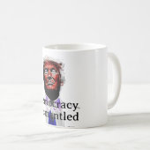 Kaffeetasse Demokratie abgebaut (VorderseiteRechts)