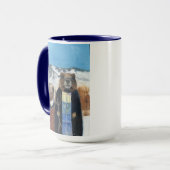 Kaffeetasse der Murmeltiere (American Gothic) (Vorderseite Links)