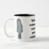 Kaffeetasse des lustigen Morcheljägers (Links)