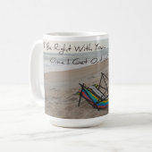 Kaffeetasse des Strand-Liebhabers (Vorderseite Links)