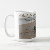 Kaffeetasse des Strand-Liebhabers (Links)
