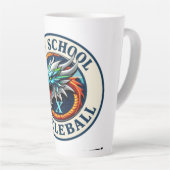 Kaffeetasse Dragon X Team Pickleball Milchtasse (Rechte Ecke)