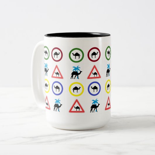 Kaffeetasse Dromedar-Kamel (Vorderseite Links)