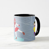Kaffeetasse Eisläufer (VorderseiteRechts)