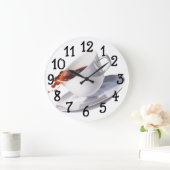 Kaffeetasse-Entwurf Wanduhr (Zuhause)