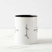 Kaffeetasse 'Erwachsenwerden ist hart' (Mittel)