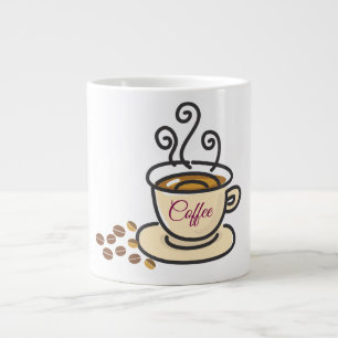 Kaffeetasse etwas Besonderes Jumbo-Tasse