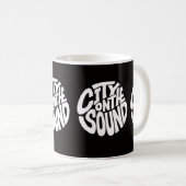 Kaffeetasse | Fette Typografie Urbanes Design (VorderseiteRechts)