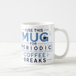 Kaffeetasse für Chemie-Lehrer – Periodische Kaffee