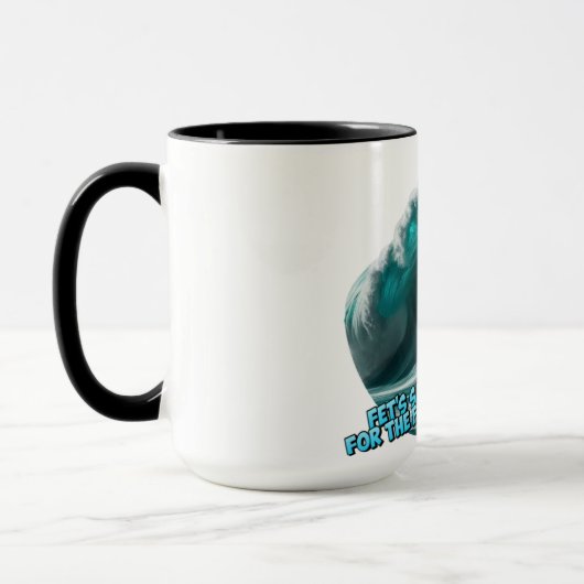 Kaffeetasse für den Planeten (Links)