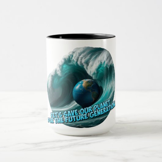 Kaffeetasse für den Planeten (Zentrum)