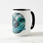 Kaffeetasse für den Planeten (VorderseiteRechts)