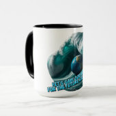 Kaffeetasse für den Planeten (Vorderseite Links)