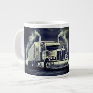 Kaffeetasse für den professionellen LKW-Fahrer Jumbo-Tasse