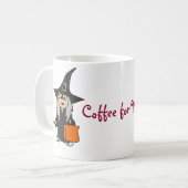Kaffeetasse für Hexen (Vorderseite Links)