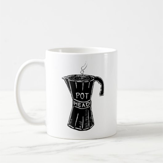 Kaffeetasse für Kaffeetrinker (Links)