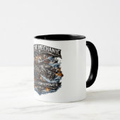 Kaffeetasse für Marine-Mechaniker (VorderseiteRechts)
