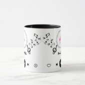 Kaffeetasse für Musikliebhaber (Zentrum)