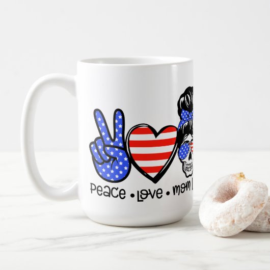 Kaffeetasse für Mütter (Mit Donut)