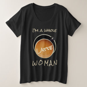 Kaffeetasse für Oma oder Kaffee im Lover Große Größe T-Shirt