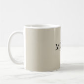 Kaffeetasse für tägliche Kaffeeliebhaber (Links)