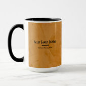 Kaffeetasse für Zahnarztpraxis (Links)