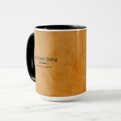 Kaffeetasse für Zahnarztpraxis (Vorderseite Links)