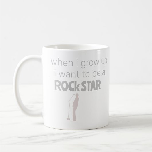 Kaffeetasse Future Rock Star (Links)