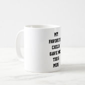 Kaffeetasse Geschenk (Vorderseite Links)