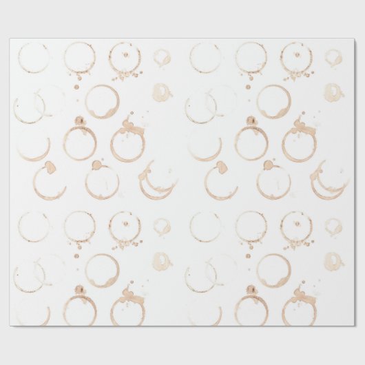 Kaffeetasse Geschenkpapier (Flach)