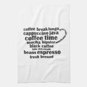 Kaffeetasse Geschirrtuch