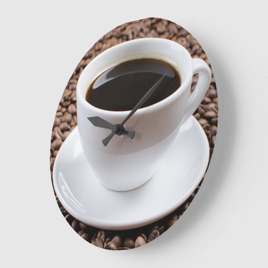 Kaffeetasse Große Wanduhr (Winkel)